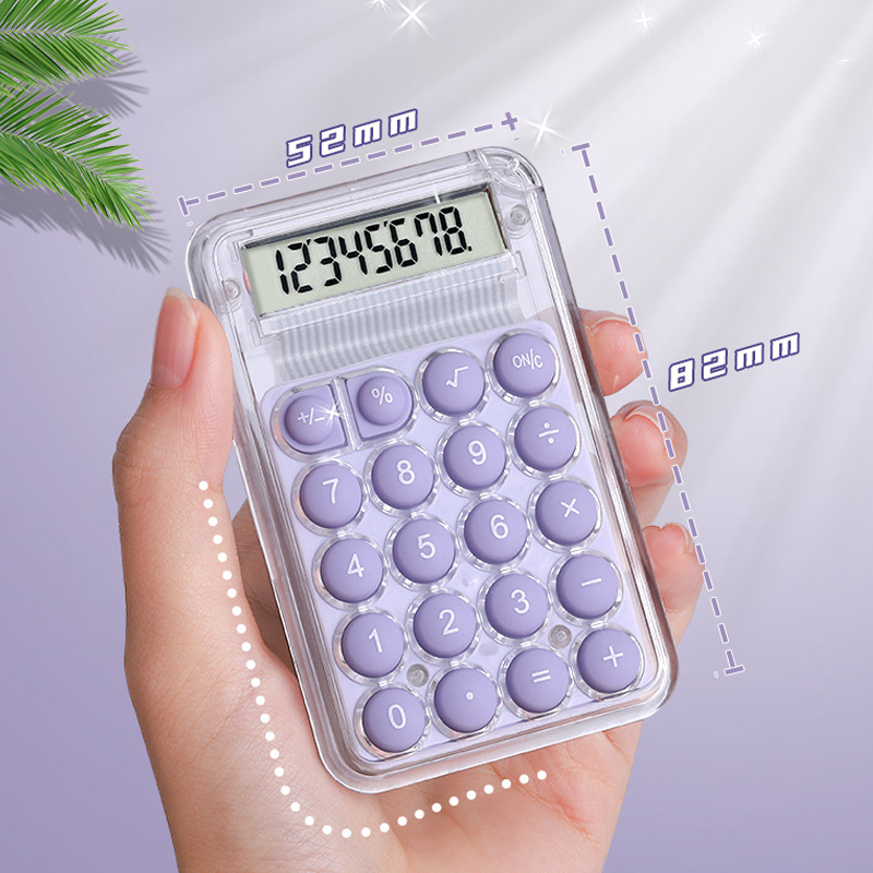 Scientific Calculator For Secondary School - かわいいサイレント電卓ミニバージョン学習補助小型ポータブル電卓新学期用品学生/金融