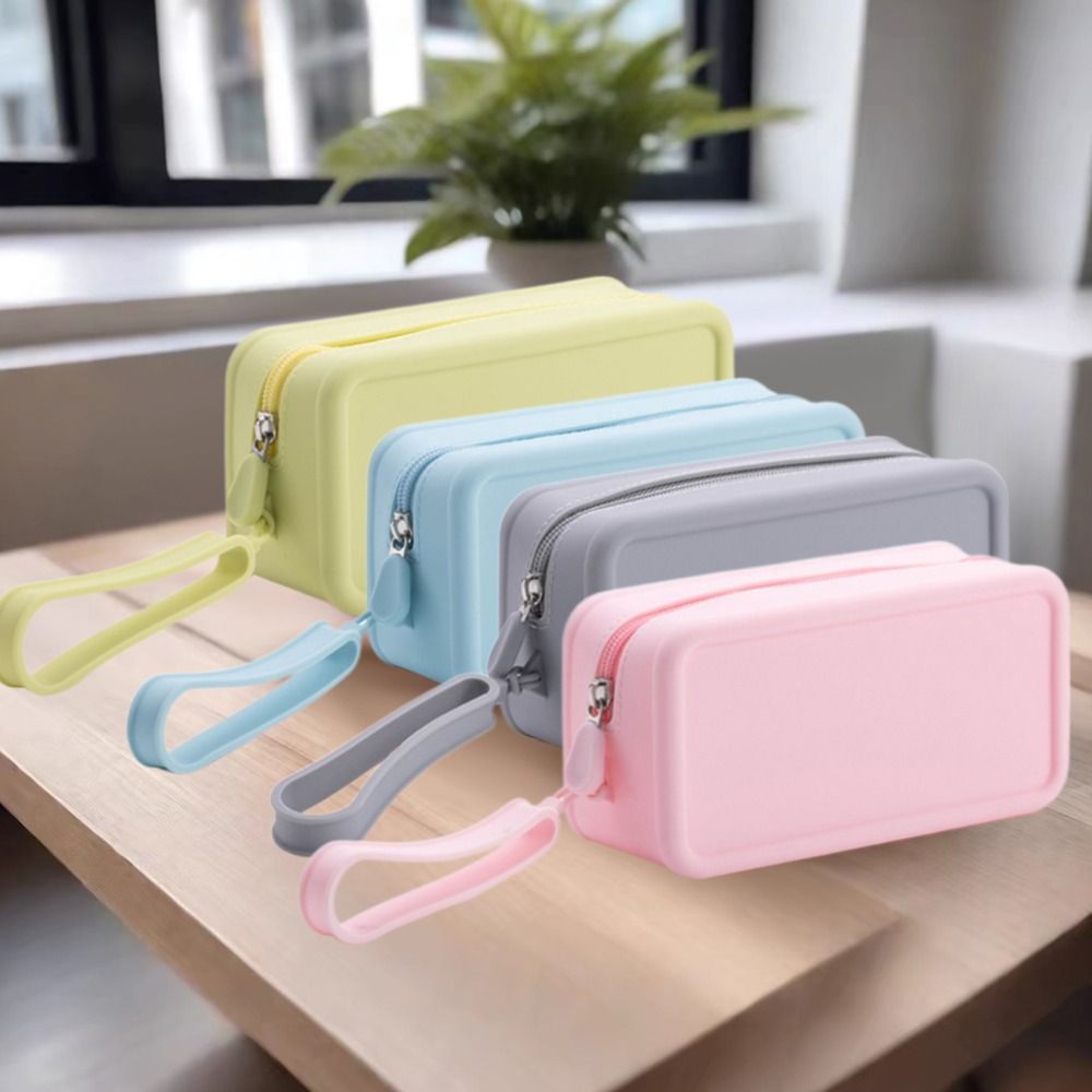 携帯用シリコン製コインパース 防水ジッパー付きトラベルポーチ - Stationery のレビューと価格