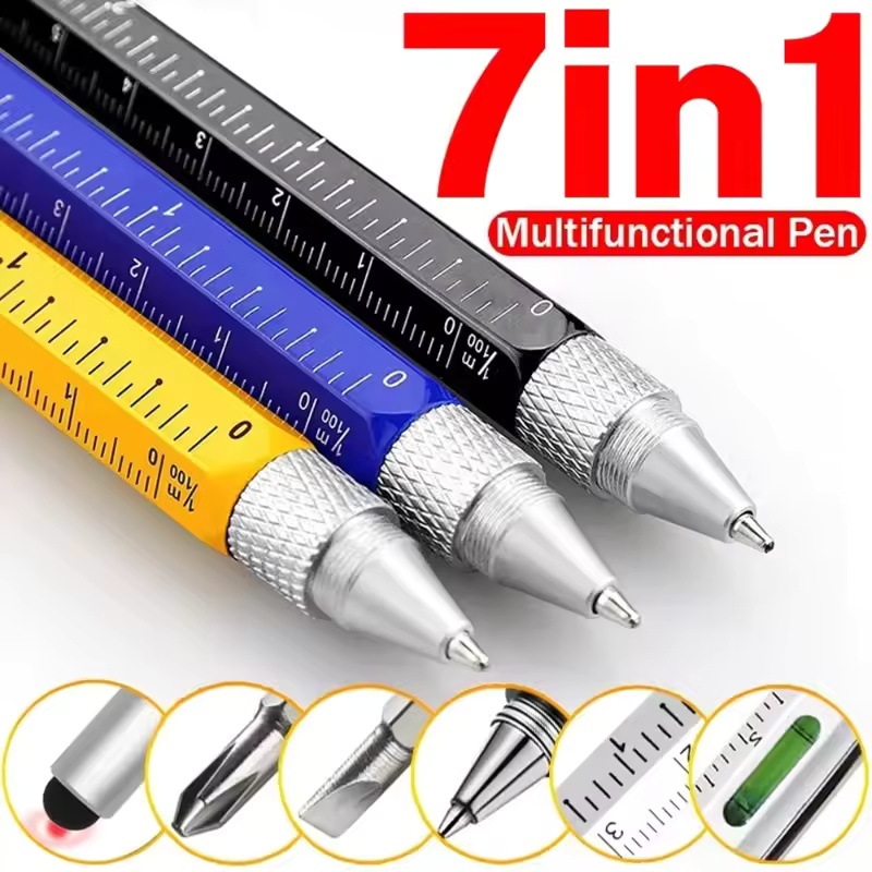 7 in 1 多機能ペン タッチスクリーンスタイラス 静電容 - Writing Tools のレビューと価格