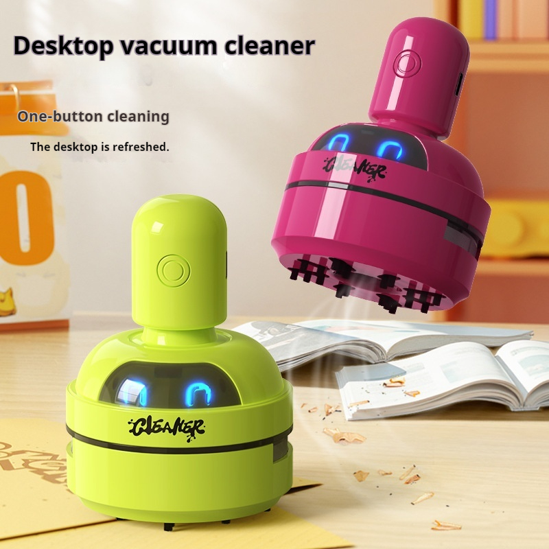 デスクトップクリーナー掃除機漫画ミニポータブル消しゴム鉛筆削 - Mini Desktop Vacuum Cleaner For Eraser Dust のレビューと価格